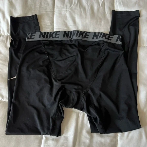 Nike Black Men's Dri-fit Compression Legging - Picture 2 of 5